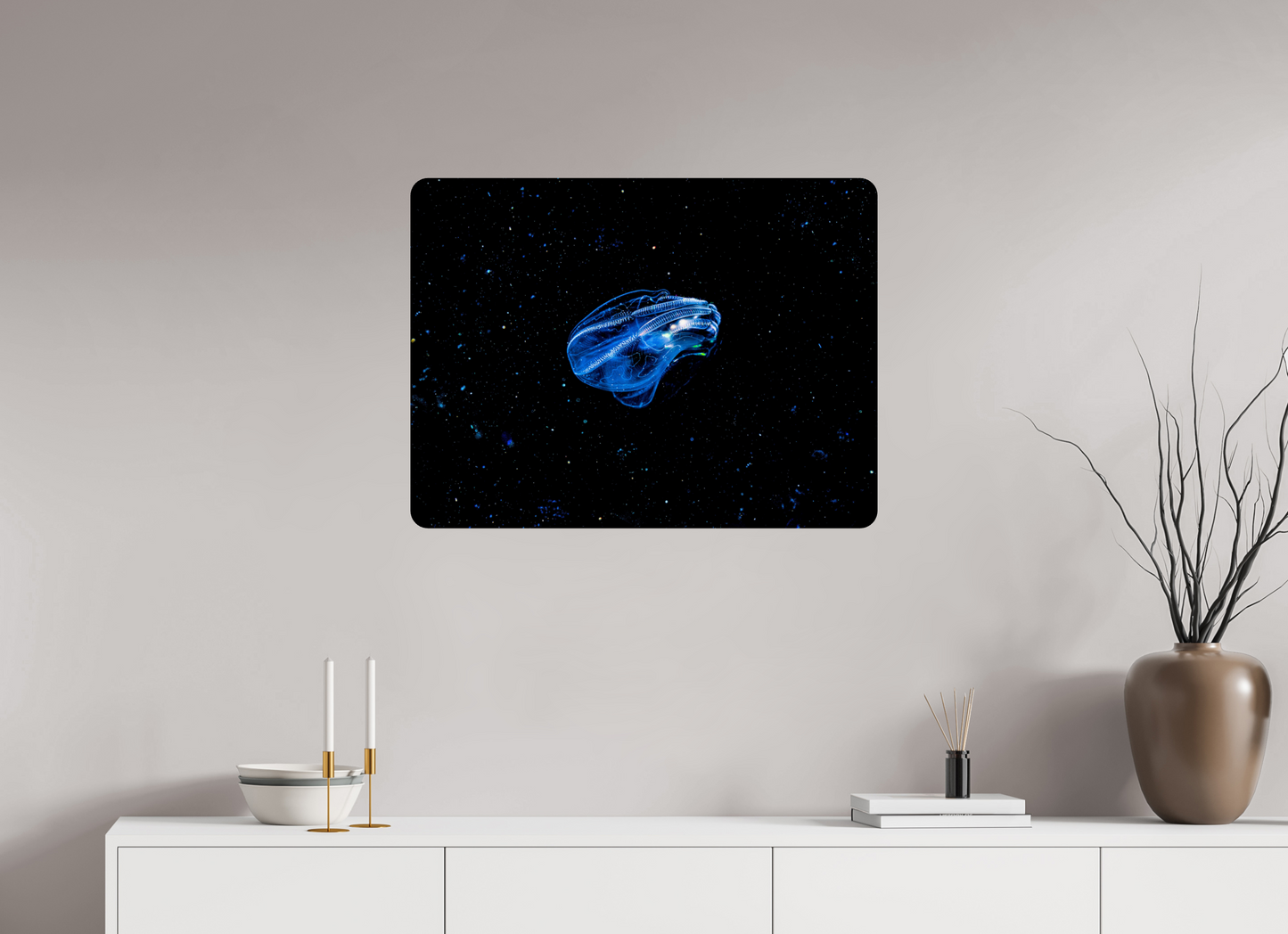 80 x 60 cm, HD metal print Starships. Shuttle