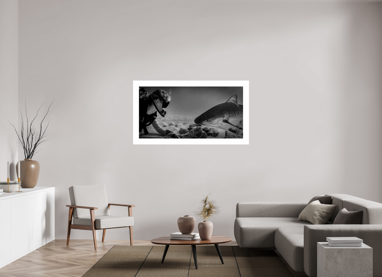 140 x 70 cm, Unframed Keep the Eye Contact!