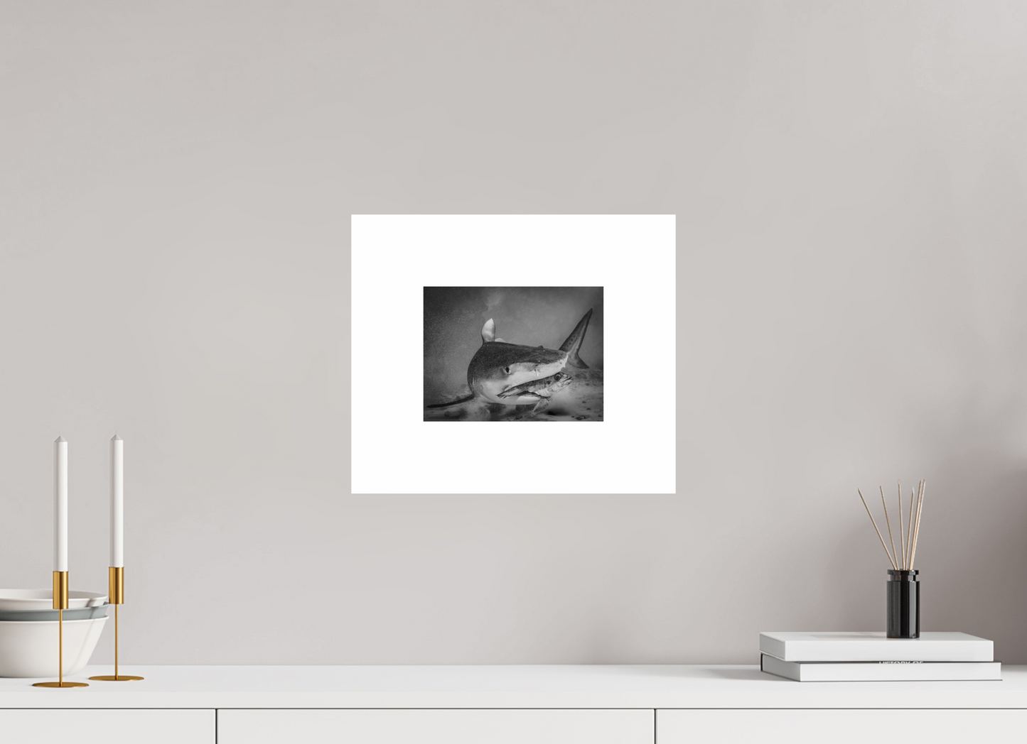 20 x 15 cm, Unframed Be the Big Fish!